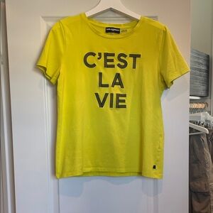 Karl Lagerfeld Vibrant Yellow Tee